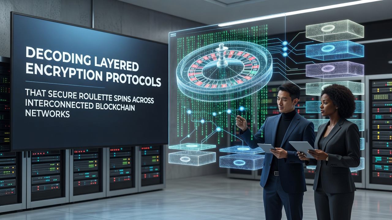 Visualisierung von Cross-Chain-Verschlüsselungsflüssen bei Roulette-Transaktionen