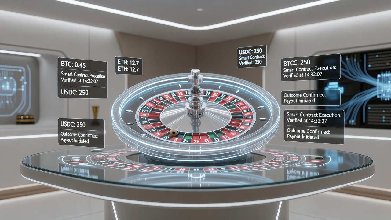 Real-Time Verification Process in Blockchain Roulette