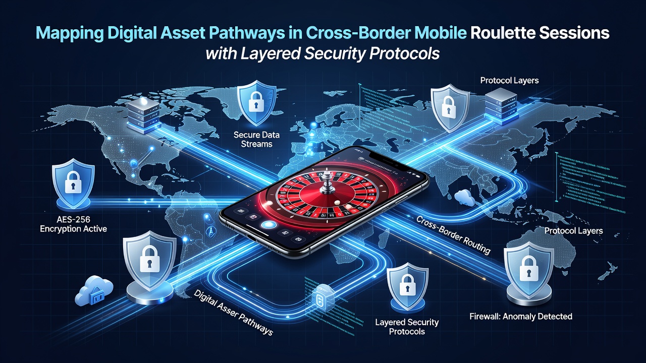 Darstellung von Sicherheitsprotokollen und Asset-Pfaden in mobilen Umgebungen